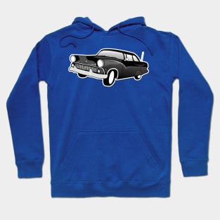 Vintage Black car Hoodie